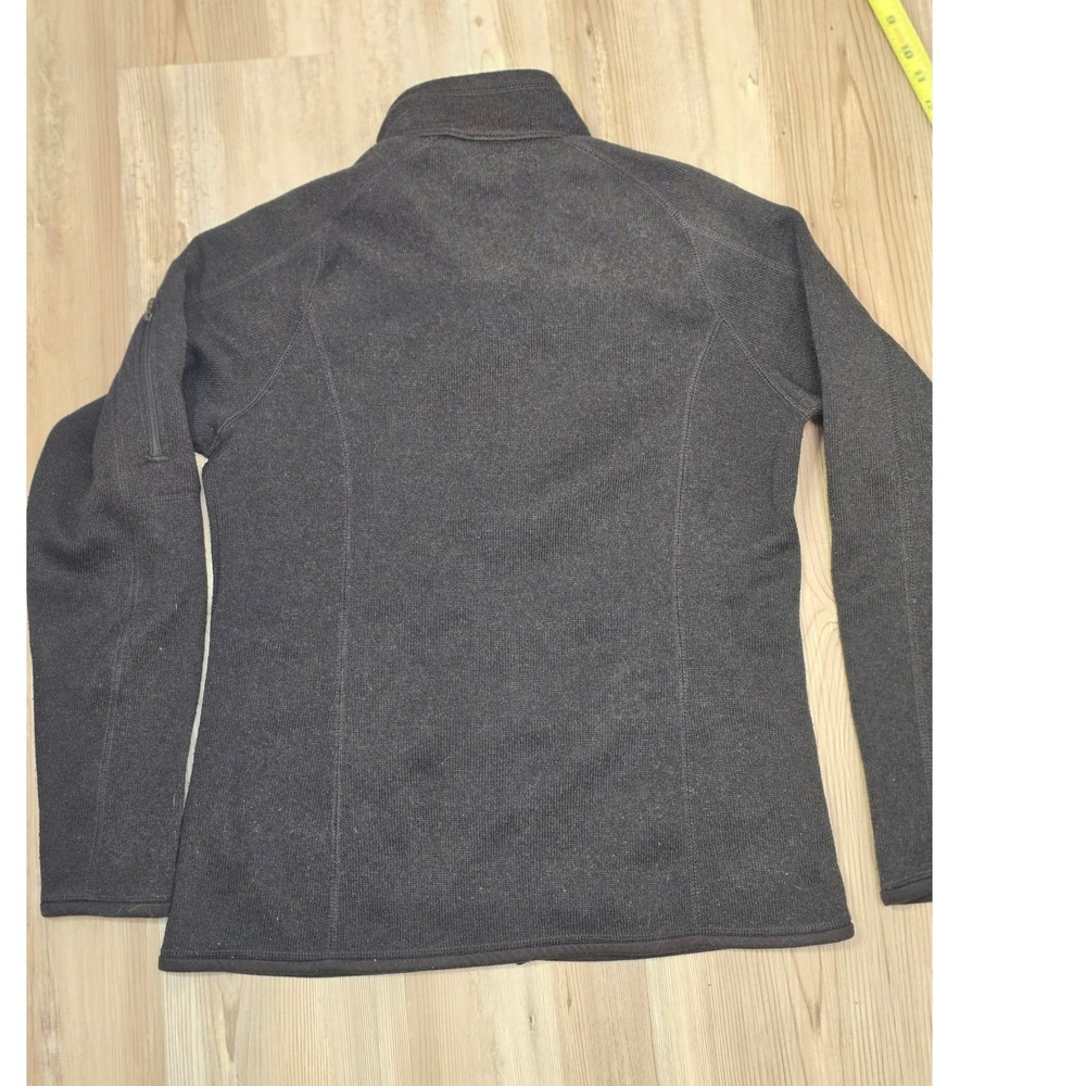 Patagonia Better Sweater Full Zip Jacket Womens Large Charcoal Grey Fleece 25538 - Picture 5 of 11